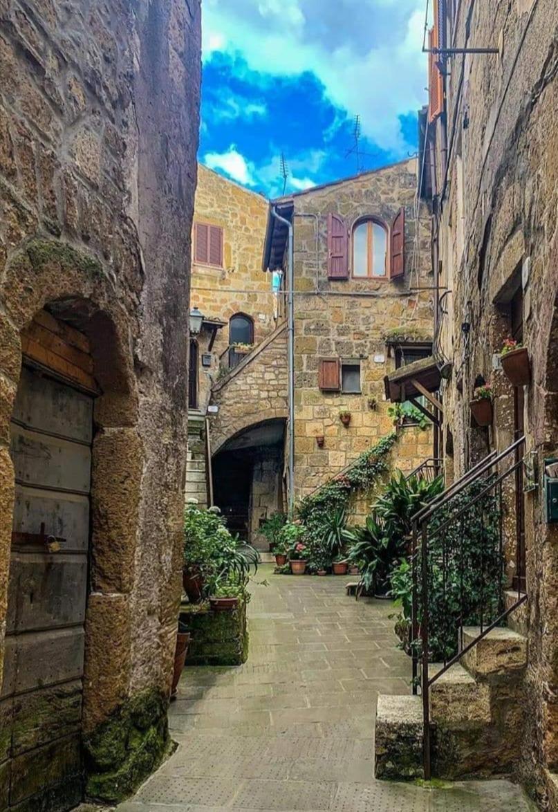 Apartamento Casa Il Girasole Pitigliano Exterior foto